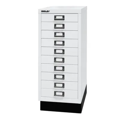 Produktbild von Schubladenschrank Multidrawers 29er Serie A4 10 Schübe verkehrsweiß