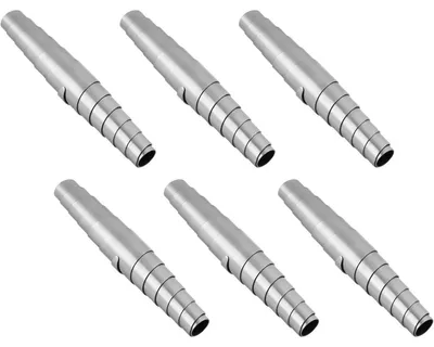 Productafbeelding van Vervangingsveren voor tuinscharen, set van 6 stuks, roestvrij staal, 60 mm lengte, 6 mm boorgat