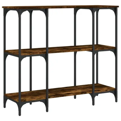 Obrázek produktu pro Konzolový stolek kouřový dub 102 x 35 x 90 cm kompozitní dřevo