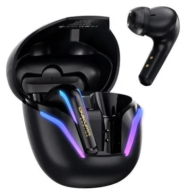 Zdjęcie produktu dla Onikuma T27 TWS 2.4G Black Bezprzewodowe słuchawki douszne