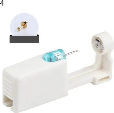 Produktbild von Ohrpiercer, Einweg-Piercing, Edelstahl, schmerzfrei, robustes Piercing-Gerät für den Alltag-4