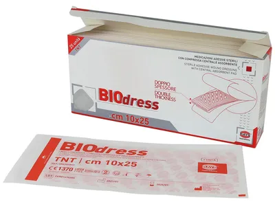 Image de Pansement adhésif stérile, hypoallergénique, 10 x 25 cm, pour la protection des plaies