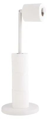 Obrázok produktu pre Držiak na toaletný papier s odkladacím priestorom, 55,5 cm, FILANO, biely