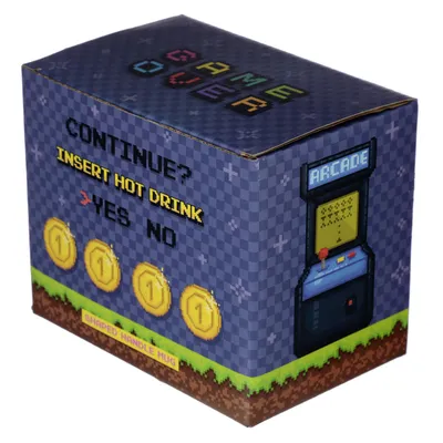 Immagine prodotto di Puckator - Kubek Game Over z Ergonomicznym Uchem w Kształcie Joysticka