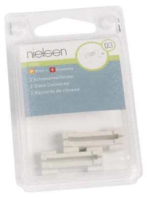 Produktbild von nielsen Schienenverbinder für Galerieschienen (2 Stück/Packung)