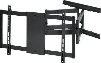 Produktbild von ViVanco™VVTVFMOR85INCH45KGS2, 2,16 m (85"), 45 kg, 200 x 200 mm, 600 x 400 mm, -10 - 2°, Schwarz