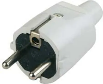 Produktbild von REV Ritter 0512070777 Schutzkontaktstecker PVC 250 V Grau IP20