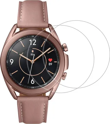 Image de Verre trempé pour Samsung Galaxy Watch 3 41mm [2 pièces] Verre de protection en verre blindé Film de protection en verre blindé Phonillico®