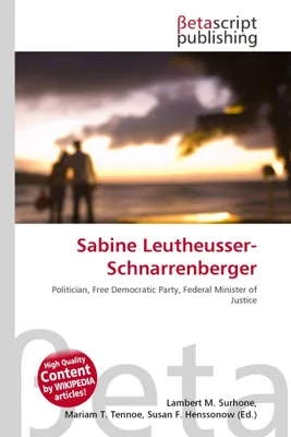 Produktbild von Sabine Leutheusser- Schnarrenberger