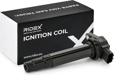 Produktbild von RIDEX 689C0044 Zündspule für NISSAN ALMERA II Hatchback (N16) ALMERA TINO (V10) PRIMERA (P11) PRIMERA (P12) PRIMERA Kombi (WP12)