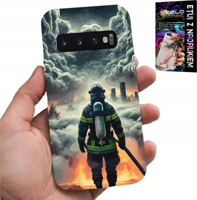 Produktbild von Etui Für Samsung Galaxy S10 - Feuerwehr Feuerwehrmann Etui