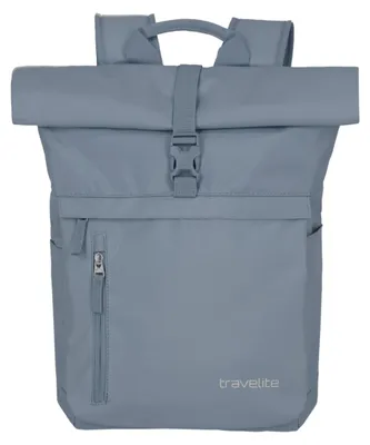 Image de travelite sac à dos de loisirs sac à dos pour ordinateur portable Basic Rollup Backpack 35L Smoky Blue bleu gris