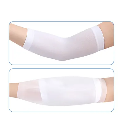 Immagine prodotto di INF Manicotto protettivo per gomito in silicone (1 paio) - Impermeabile L
