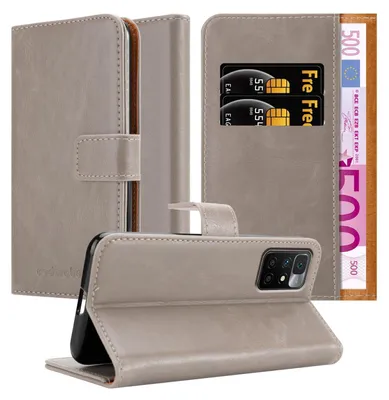 Image de Cadorabo Housse pour Xiaomi RedMi 10 / RedMi NOTE 11 4G Housse en marron Housse pour téléphone portable Book Case Etui Luxury