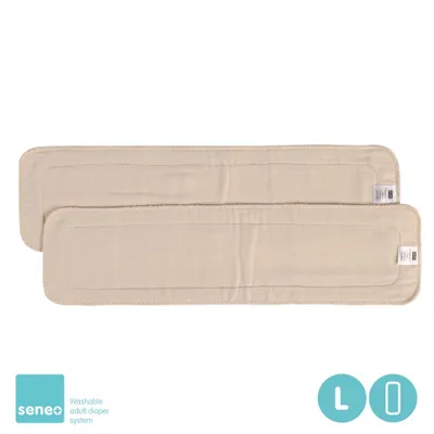 Obrázok produktu pre SENEO Prídavné vložky Twill, Veľkosť L, 2ks