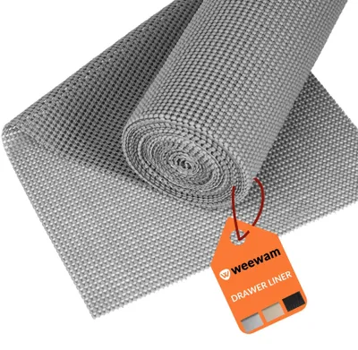 Image de Insert antidérapant pour tiroirs, adapté aux meubles de cuisine, dimensions 50 x 300 cm