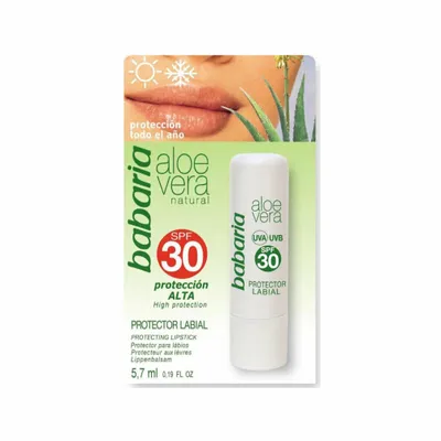 Produktbild von Babaria Sol. Gesichts-Lippenstift Aloe Vera Sfp30 5,7 Gr