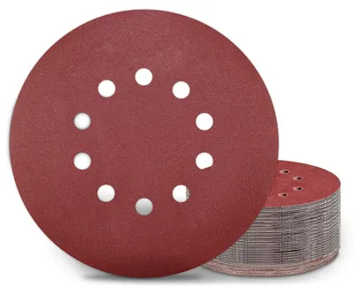Produktbild von Schleifpapier 225mm Klett 25 Stück P240 10 Loch für Trockenbauschleifer