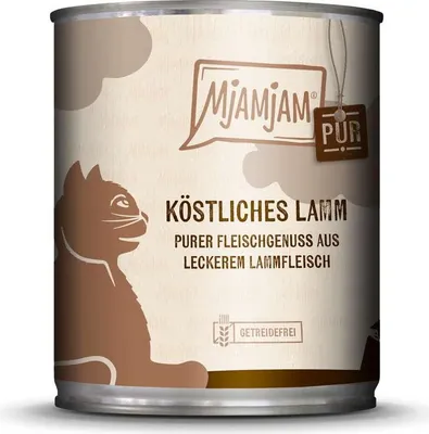 Produktbild von MjAMjAM 11181, Adult, jede Rasse, Herz, Lamm, Leber, 800 g