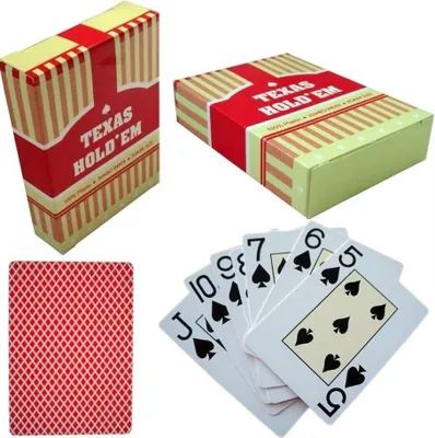 Produktbild von Pegasi Pokerkarten Plastik - Pokerkarten Rot - Pokerkarten Set - 100% Plastik Pokerkarten - Pokerkarten Wasserdicht - Knitterfreie Spielkarten
