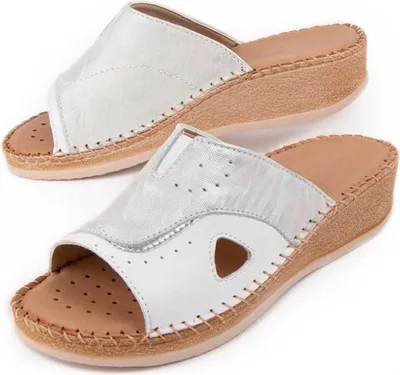Produktbild von Purapiel Keilsandalen Leida3 Weiß