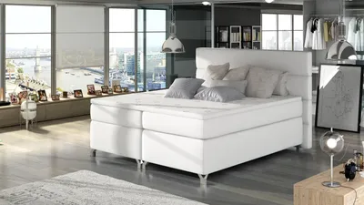 Produktbild von Doppelbett ESTORIA 160x200 - weiß
