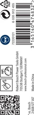 Image de PRO Metal Foret hélicoïdal HSS-G, 2.6 x 30 x 57 mm, 10 pcs.