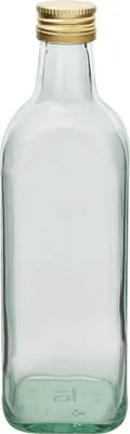 Obrázek produktu pro Láhev sklo 500ml MARASKA s víčkem