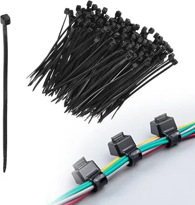 Produktbild von Nylon Kabelbinder 80mm lang 25mm breit