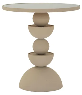 Produktbild von Fameso - Couchtisch, 41x41x42h cm Taubengrau, Runde Form