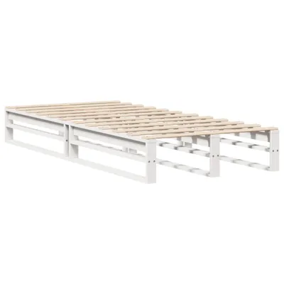 Obrázek produktu pro Postel bez matrace bílá 90 x 190 cm masivní borovice