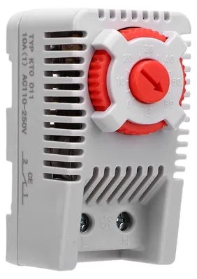 Obrázek produktu pro KTO011 Mechanický termostat 0 až 60 ℃ Normálně uzavřený NC spínač regulátoru teploty pro řízení topení