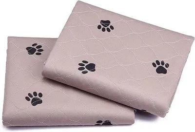 Image de Jouets pour chats et tapis pour chiens - Tapis pour chien doux, lavable et recyclable - Tapis d'apprentissage absorbants pour chiens - Tapis de mise bas absorbant et antidérapant pour animaux de compagnie (rose, 40 x 60 cm)