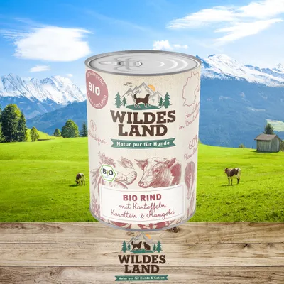 Produktbild von Wildes Land Rind 800 g