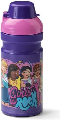 Obrázek produktu pro LEGO Friends Girls Rock láhev na pití - fialová