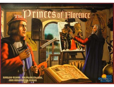 Immagine prodotto di The Princes of Florence (Prima Edizione) (Edizione inglese) – Gioco da tavolo – Rio Grande Games – 2-5 giocatori – 12+