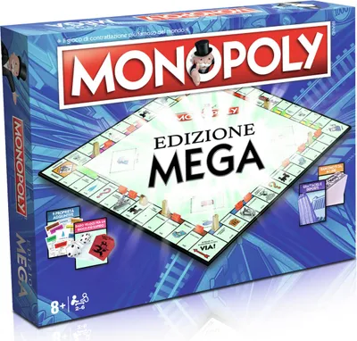 Immagine prodotto di Mosse vincenti WM00005-ITA-6 Brettspiel Monopoly Familie