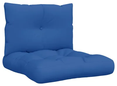 Immagine prodotto di vidaXL Cuscino Pallet 2 pezzi in tessuto blu reale