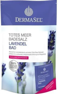 Produktbild von DERMASEL Totes Meer Badesalz+Lavendel SPA