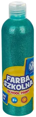 Produktbild von Astra Schulmalfarbe 250 ml Glitzergrün 301217041