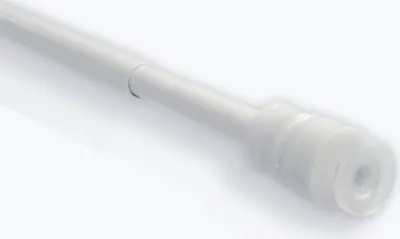 Produktbild von Klemmstange weiß 40-60 cm ausdrehbar Gardinenstange ohne Bohren für Tür Fenster Gardinen