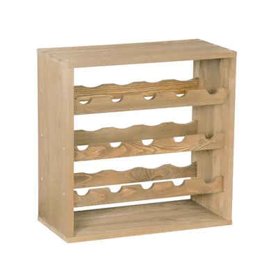 Produktbild von Weinregal 50 cm, Modul STANDARD, Holz natur