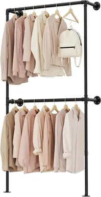 Produktbild von Schwarzer Kleiderständer für Schlafzimmer