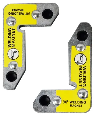 Immagine prodotto di Solidchoice - Supporti magnetici angolari per saldatura a 90° - confezione da 2 pezzi