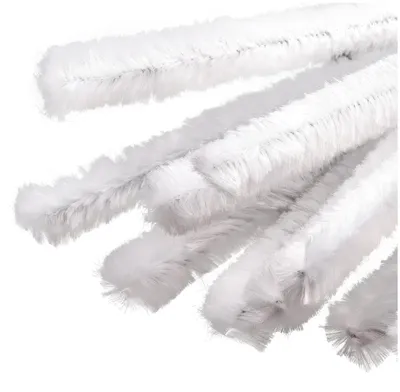 Produktbild von Pfeifenreiniger 20 Stück Superplüsch Chenille-Draht 9mm 30cm Pfeifenputzer