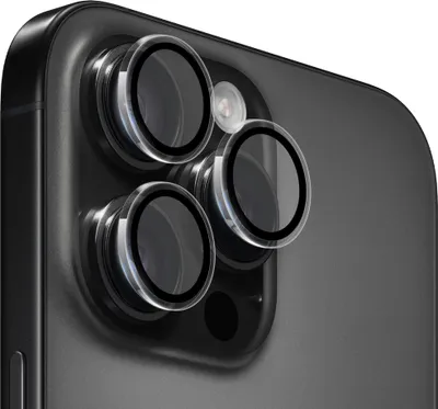 Image de Mobile Origin Easy Lens guards, transparent - iPhone 16 Pro/16 Pro Max
