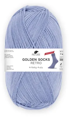Produktbild von Pro Lana Golden Socks RETRO Merino extrafein 100 g 4-fach Sockenwolle Farbe 2152