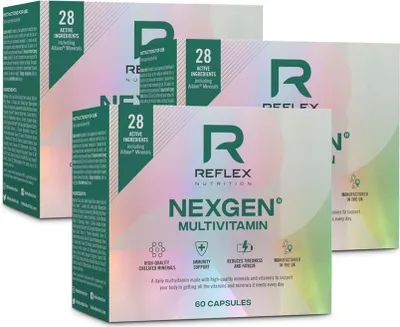 Zdjęcie produktu dla Reflex Nexgen 60 cps 2+1 ZDARMA