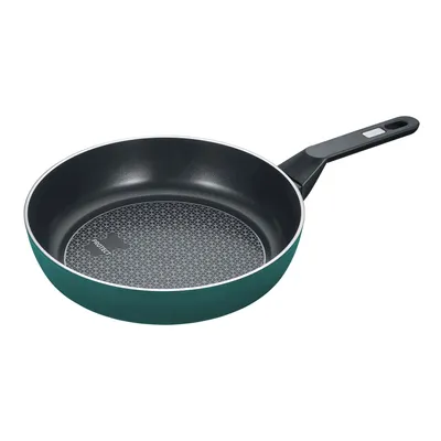 Produktbild von Schmorpfanne 28 cm inkl. Glasdeckel, Aluminium, recycelt, grün - Eco Recycle+