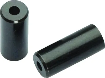 Produktbild von Jagwire Endkappen offen für Schaltzugaußenhülle Ø 4 mm Schwarz - reibungsarme....